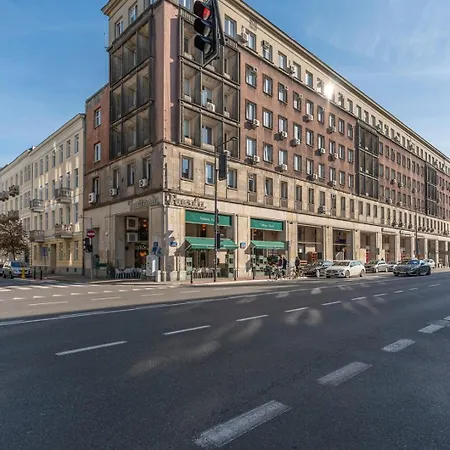 Urbanvibe Centrum | Stylish 2br Hideaway Lägenhet Warszawa